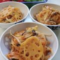 ｸﾏﾘｴ's cooksnap of when they made レンコンキムチマヨ.