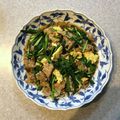 クックキノ's cooksnap of when they made 豚肉とニラ玉のスタミナ炒め★ご飯がすすむ.