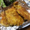 nagomi＊'s cooksnap of when they made チキンのパン粉焼き♪カレーチーズ風味♪.