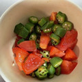 KAORU4649's cooksnap of when they made オクラとトマトのかつお節和え.