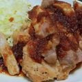 club115's cooksnap of when they made 【ポークジンジャー】厚切り肉の生姜焼き.