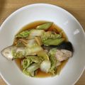 Kirin♬'s cooksnap of when they made 大根ないから☆ブリ白菜.