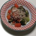 オリオバナ's cooksnap of when they made 大根・引き肉・ナス・人参椎茸の甘辛蒸し煮.