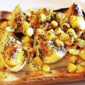 ダッフィーニーうに's cooksnap of when they made ゆで卵とコーンのチーズ☆トースト.