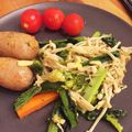 ぱぴぷゆい's cooksnap of when they made 簡単っ！白身魚とお野菜のソテー.