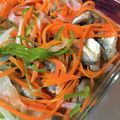 warabi222's cooksnap of when they made カラフル鯵の南蛮漬け.