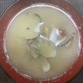 KAORU4649's cooksnap of when they made あさりの味噌汁　ガッテン流.
