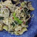 akiiiyh's cooksnap of when they made 九条ねぎとじゃこのパスタ.