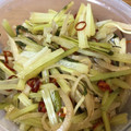 那須与一。's cooksnap of when they made かぶの葉とかぶの皮で作る★かぶのきんぴら.