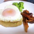 とうふ♀'s cooksnap of when they made ズボラさんのおからハンバーグ.