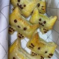 chococoin's cooksnap of when they made プレゼントにかわいい♥️にゃ〜あんこパイ.