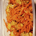 チシカ's cooksnap of when they made 卵と揚げのにんじんマヨしりしり.