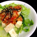 ルぴあ's cooksnap of when they made 超簡単！豆腐とキムチのレタスサラダ！！.
