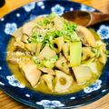 ねっちゃんっ's cooksnap of when they made 鶏とれんこんの味噌煮.