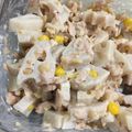 kikitk's cooksnap of when they made レンコンとツナと納豆のサラダ.