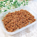 Satoco❋'s cooksnap of when they made 簡単作り置き！すりゴマ入り肉そぼろ.