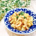 Satoco❋'s cooksnap of when they made ヘルシーおかず♪カリフラワーの卵とじ.