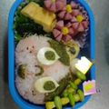 はねママ's cooksnap of when they made ぜんまいざむらい☆簡単キャラ弁当!!.