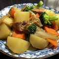 Rick_t's cooksnap of when they made 豚肉とじゃが芋のオイスターソース炒め.
