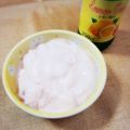 ふうはっちゃん's cooksnap of when they made ヨーグルトにレモンかポッカレモンを加える.