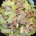 ままポン☆'s cooksnap of when they made はやとうり豚小間の☆簡単オイマヨ炒め★.