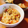 ❀akiko❀'s cooksnap of when they made ［簡単 鶏 炊き込みご飯 具だくさん］.