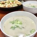 Superlittleboo's cooksnap of when they made きのこのミルクスープ.