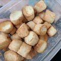 るこちゃんまま's cooksnap of when they made サクサクふわふわ☆きな粉風味のお麩ラスク.
