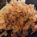大森ヨーグルト's cooksnap of when they made 簡単！ミンチとキャベツの中華風炒め.
