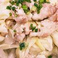なーなちゃん's cooksnap of when they made キャベツと豚のゴマ塩ダレ蒸し.