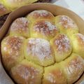 クック483E0R☆'s cooksnap of when they made ふわふわかぼちゃのちぎりパン。.
