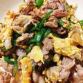 宮田亮介＠りょうちん's cooksnap of when they made 豚肉とピーマンの玉子炒め.