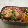 龍青空ママ's cooksnap of when they made インゲンとウィンナーガーリックチーズ炒め.