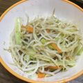 クックZP7L8W☆'s cooksnap of when they made わけぎともやしのナムル☆給食メニュー.