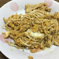 クックZP7L8W☆'s cooksnap of when they made もやしと卵のピリ辛炒め.