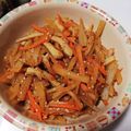 姫のまま…1's cooksnap of when they made ヤーコンとちくわのキンピラ.