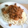 ねっちゃんっ's cooksnap of when they made 母の味☆にんじんたっぷりミートスパ♪.