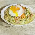 さくらん餅's cooksnap of when they made ゴーヤ入り野菜たっぷり塩焼きそば.
