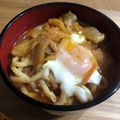 Anemones7's cooksnap of when they made 豚キムチ煮込みうどん.