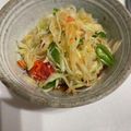 erissw's cooksnap of when they made ソムタムタイ（パパイヤサラダ）.