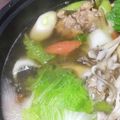 an0v0ko's cooksnap of when they made 【農家のレシピ】ぷりぷり☆つくね鍋.