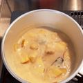 ゆゆゆちゃん★☆'s cooksnap of when they made 朝食に♬ｵｰﾄﾐｰﾙとﾌﾙｰﾂのﾐﾙｸ煮.