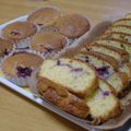 BlueDaisy*'s cooksnap of when they made ホットケーキミックスでブルーベリパウンド.