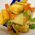 くま五郎's cooksnap of when they made 白菜とにんじんと厚揚げの深煎りごま炒め.