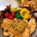 あい♪らんど's cooksnap of when they made 簡単節約☆鶏胸肉のオイスター生姜焼き。.