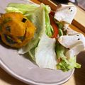 yuri1113's cooksnap of when they made 簡単！春巻きの皮おばけ　ハロウィンに.