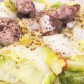 ふたごママちゃん's cooksnap of when they made 簡単＊白菜とサバ缶のアヒージョ.