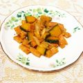 なつき☆ミ's cooksnap of when they made かぼちゃとベーコンのカレー炒め.