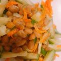 クックS5N2AF☆'s cooksnap of when they made トマト納豆人参めんつゆサラダ.