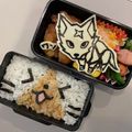 しゃち★'s cooksnap of when they made 超簡単キャラ弁☆アイルー　モンハン.